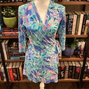 Lilly Pulitzer Karlie Romper  Celestial Seas size small